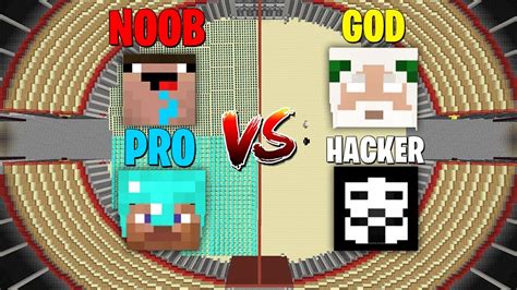 Minecraft Battle Noob Vs Pro Hacker And God Vs 100000 Clones Noob