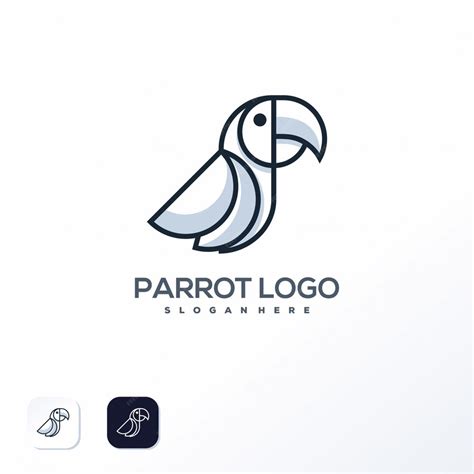 Premium Vector Parrot Logo Template