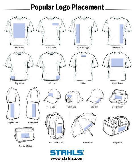 Shirt Logo Placement Guide Chae Custer