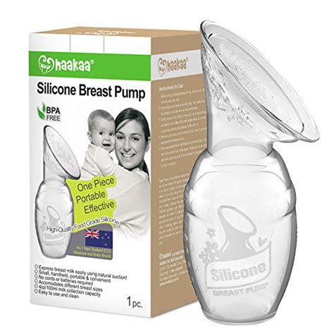 Haakaa 100 Ml Silicone Manual Breast Pump Clear Mhk062 Compra Online En Ebay
