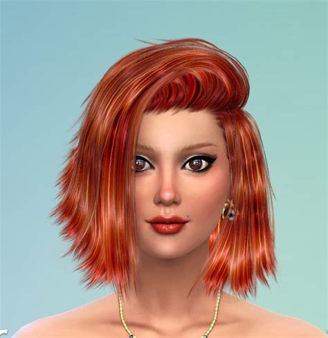 Mod The Sims 50 Re Colors Of Stealthic High Life Female Hairstyle By