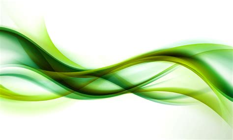 Abstract Green Wave Background Happinessgroup