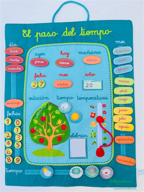 Cómo Enseñar A Los Peques El Paso Del Tiempo Con Un Calendario Infantil