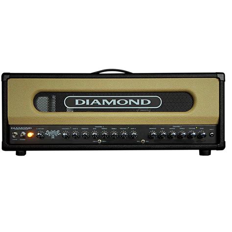 Diamond Amplification Spitfire Ii Usa Custom Series 50w100w Tube Guitar Amp Head Musicians