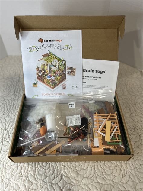 Fat Brain Toys Diy Miniature Model Kit Gracies Greenhouse For Sale