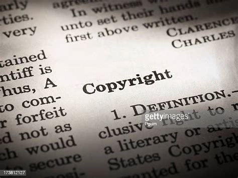 Copyright Symbol In Word Photos And Premium High Res Pictures Getty