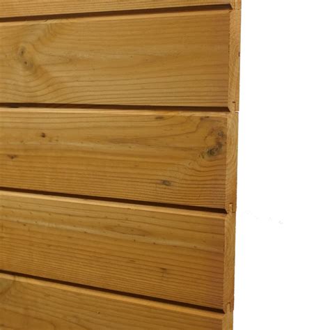 Thermowood V Grooved Cladding