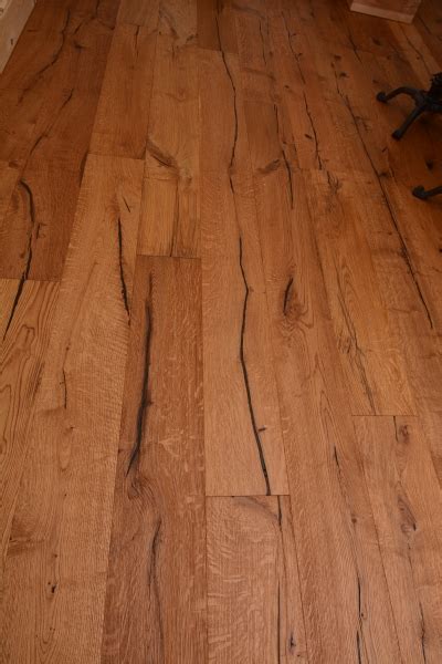 Heavily Distressed Oak Flooring Rustic Oak Floorboards