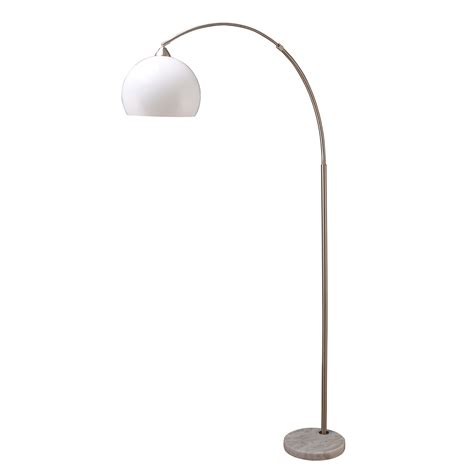 Our selection of arc floor lamps demonstrates the pinnacle of modern design. Ore International 76 Inch Modern Silver Arc Floor Lamp ...