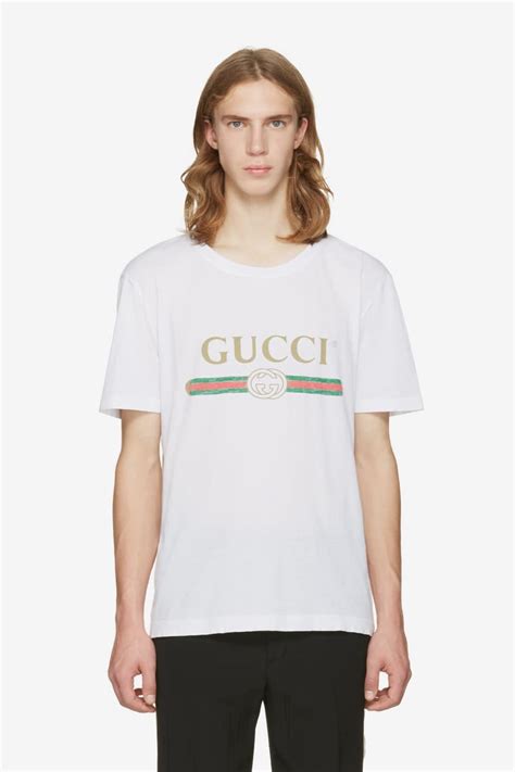 Gucci Printed Logo Tee Hypebeast