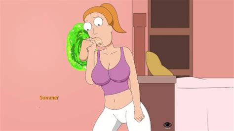 Rick And Morty Parody A Way Back Home Summer Blowjob