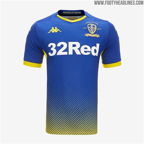 Leeds United 19 20 Centenary Home Kit Released Footy Headlines