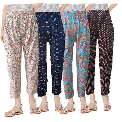 Buy Brand Flex Womens Full Night Pant Sleepwear Pant Prints May Vary