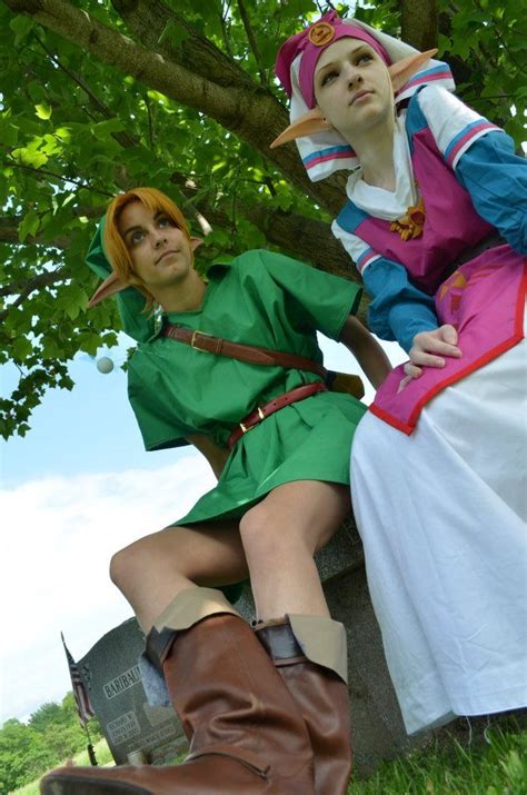 Young Link And Zelda The Legend Of Zelda Ocarina Of Time Dress Up