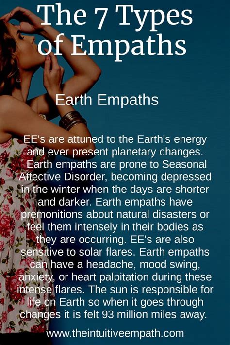 The 7 Types Of Empaths Intuitive Empath Empath Traits Spiritual