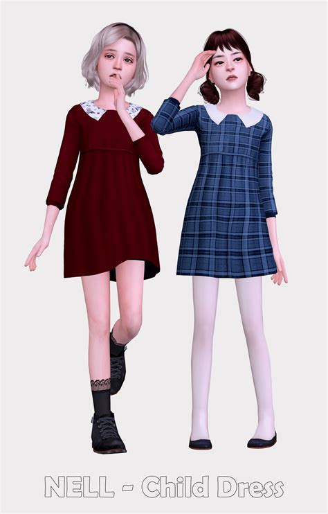 Sims 4 Child Dress The Sims Book