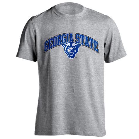 Georgia State Panthers Gsu Classic Arch Mascot Short Sleeve T Shirt