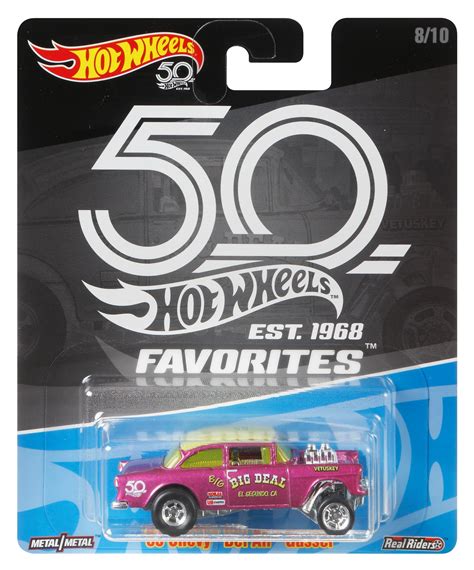 Hot Wheels Th Anniversary Favorites Chevy Bel Air Gasser