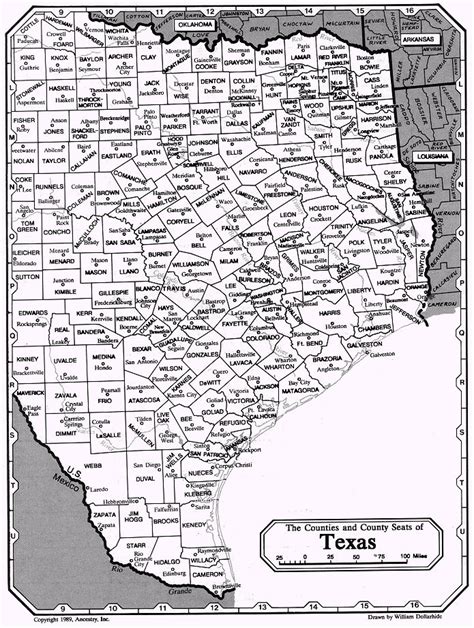 East Texas Click On Thumbnail For Larger Map