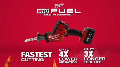 Ensures optimal performance and provides overload protection to prevent damage to the powerstate™ brushless motor: Milwaukee® M18 FUEL™ Hackzall® - YouTube