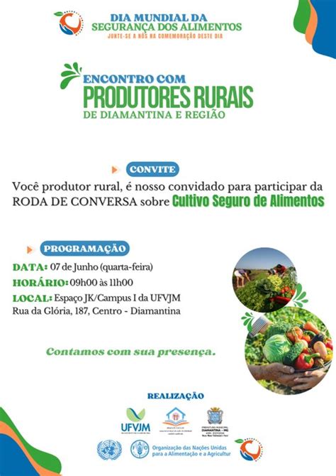 Peça gráfica do evento Roda de conversa sobre cultivo seguro de