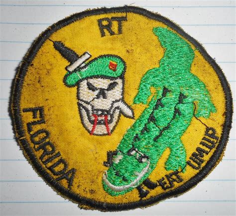 Patch Recon Team Florida 1st Sfg Variant Special Forces Vietnam