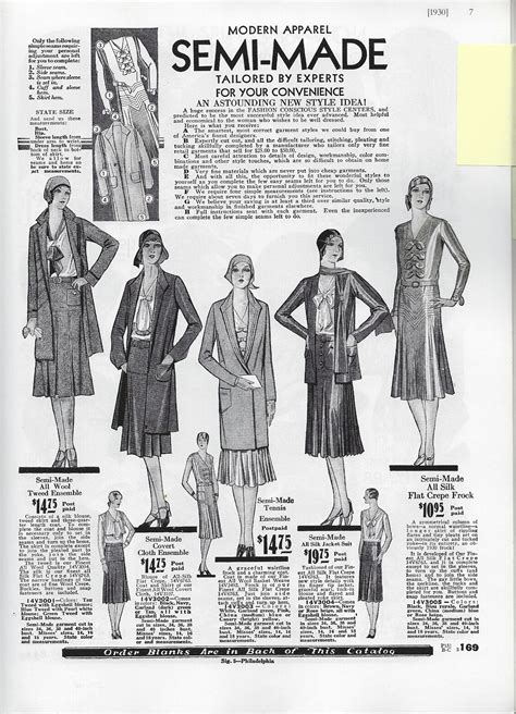 From Sears Catalog Sears Catalog Vintage Fashion 1930s Fashion