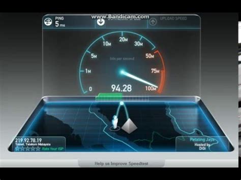 Tested to malaysian server and singapore. TM Unifi 100Mbps - YouTube