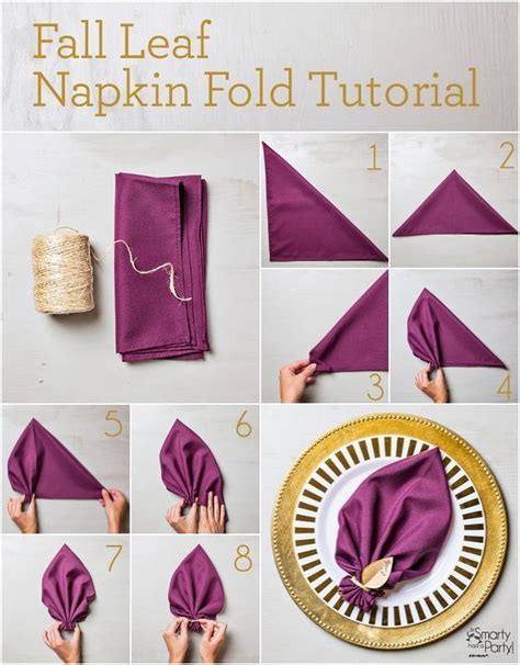 15 Truly Amazing Napkin Folding Ideas That Will Wake Up Your Creativity