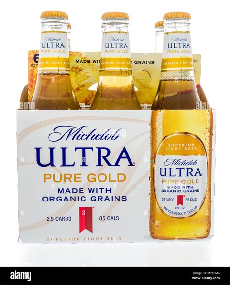 Michelob Ultra Pure Gold Organic Hi Res Stock Photography And Images