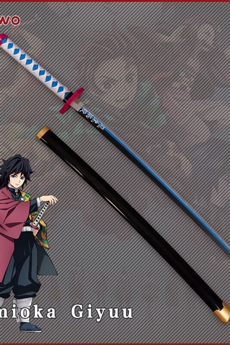 Uwowo Demon Slayer Kimetsu No Yaiba Nichirin Blade Tomioka Giyuu