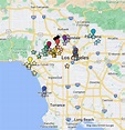 Mapa turístico Los Ángeles - Google My Maps