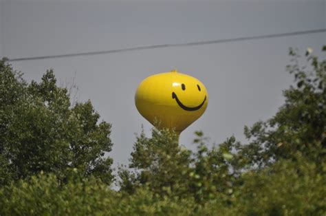 Happy Face Water Tower In West Branch Photo By Michigan Mu Flickr