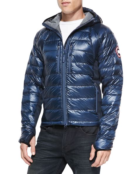 Canada Goose Hybridge Featherweight Puffer Jacket In Blue For Men Lyst