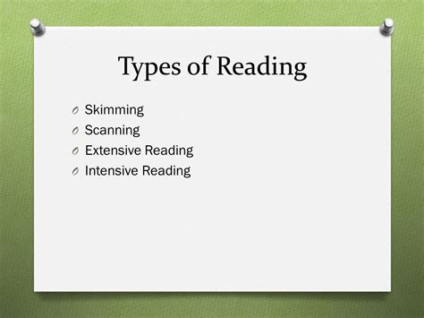 What Are The Types Of Reading Skillsexplain All 4 Types Speakoclub