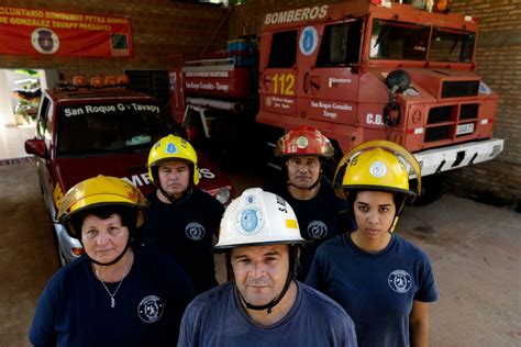 Paraguayan Firefighters Get Naked In Calendar To Raise Funds