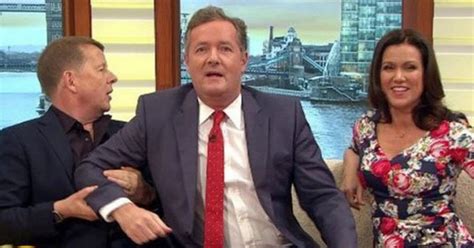 Piers Morgan Presents Good Morning Britain Hungover In Live Tv Fail Daily Star