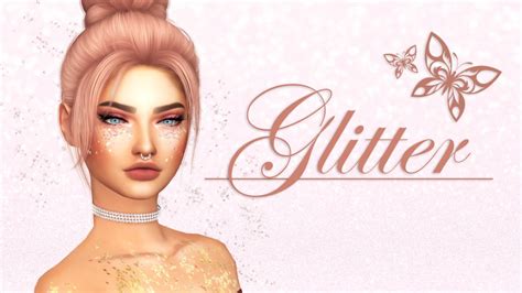 The Sims 4 Glitter Collab W Lovelysimlife Cas Cc List Youtube
