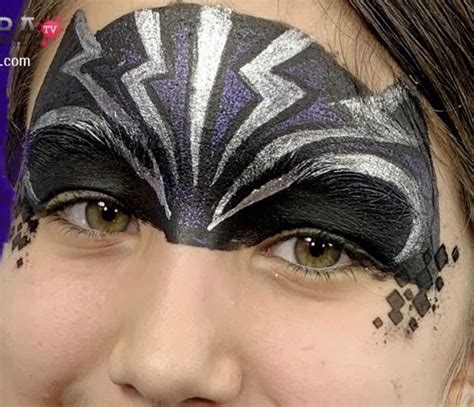Black Panther Face Painting Halloween Face Carnival Face Paint