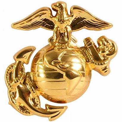Marine Globe Usmc Anchor Corps Brass Insignia