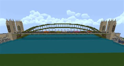 Train Bridge Minecraft Map