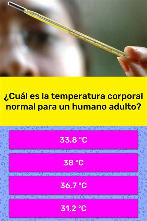 Temperatura Normal Escala De Temperatura Corporal Cosas De Enfermeria