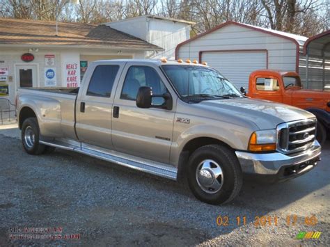 1999 Ford F350 Super Duty Lariat Crew Cab Dually In Light Prairie Tan