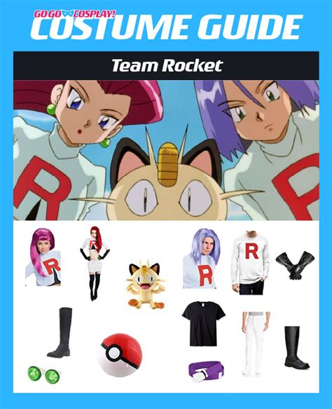 Jessie and james, the most iconic members of the dastardly team rocket, have made their way into pokémon go. Team Rocket Costumes for Jessie & James - DIY Cosplay w ...
