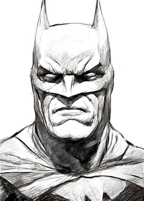 Batman Sketch By Uncannyknack R Comicbooks