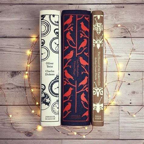 Penguin Clothbound Classics Oliver Twist Les Miserables The Hound Of