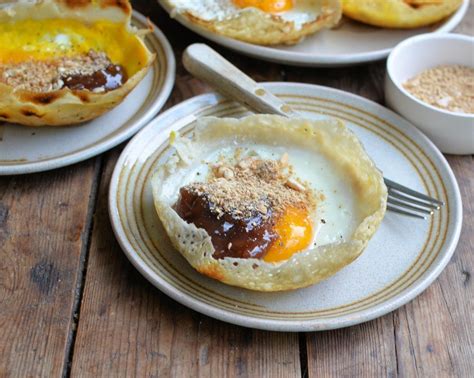 Egg Hoppers Recipe Breakfast Food Breakfast Dishes