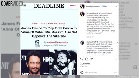 John Leguizamo S Criticism Of James Franco S Casting As Fidel Castro Miami Herald