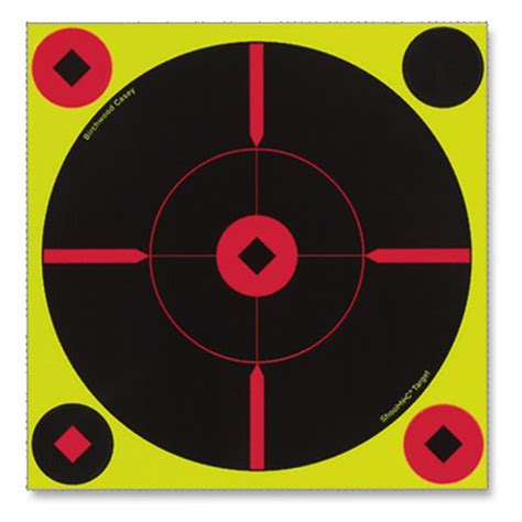 12 Round Birchwood Casey Shoot N C Self Adhesive X Targets