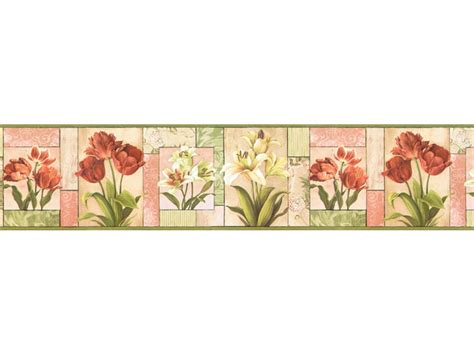 Floral Wallpaper Border Ns7705b